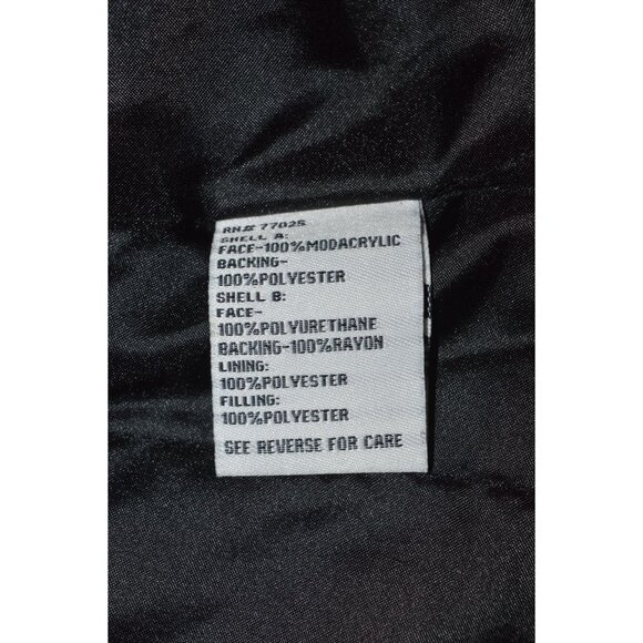 June Ambrose Faux Fur Vest Women's Size Medium Old Money Mob Wife Fall Layering - Picture 7 of 9